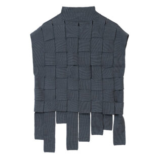 バケット編みニット