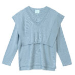 レイヤードニット